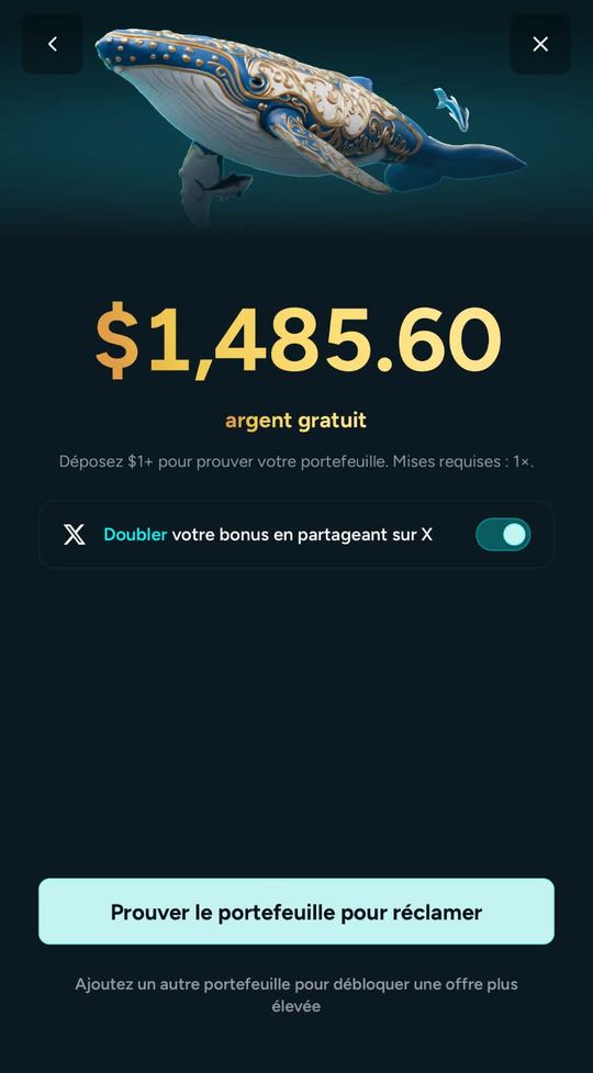 Oferta Wave 2 de Housebets de 1.485,60 $ con la opción de duplicar compartiendo en X